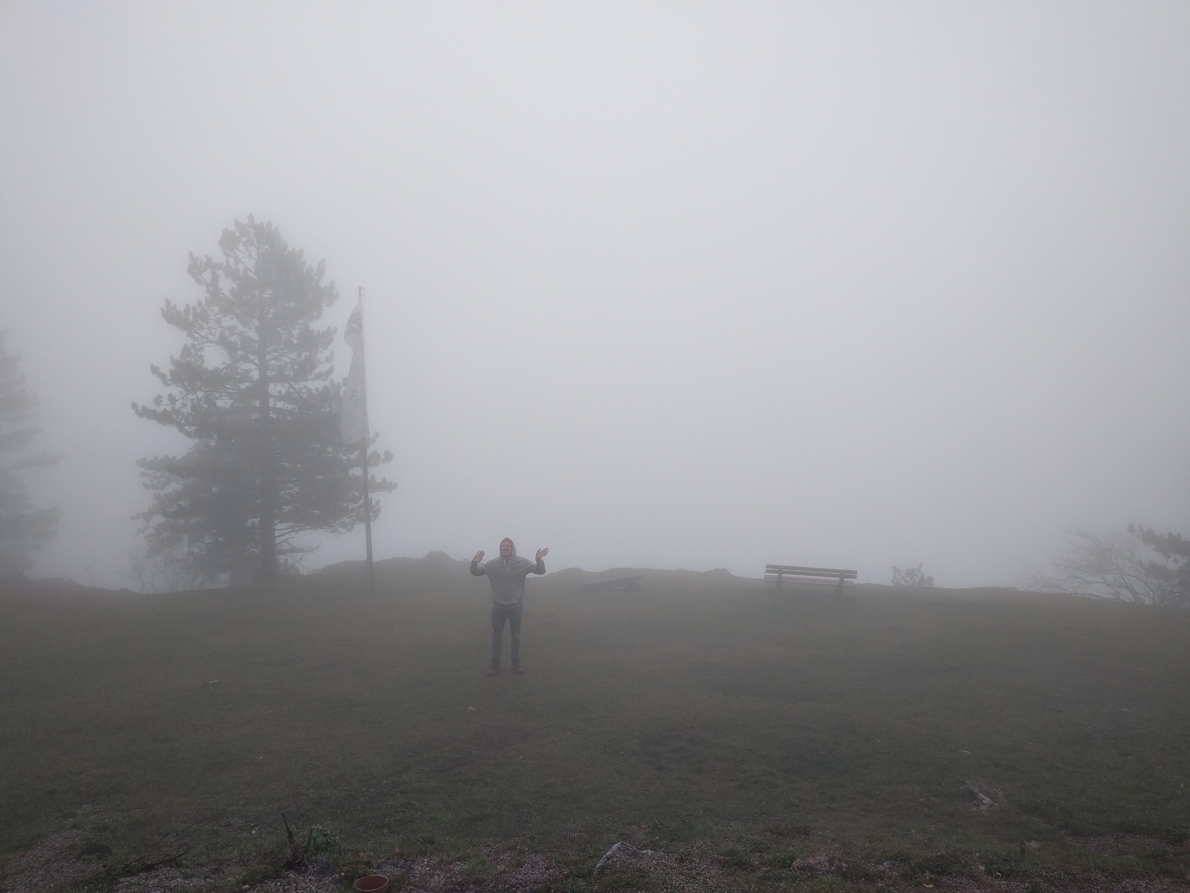 Georg in the fog